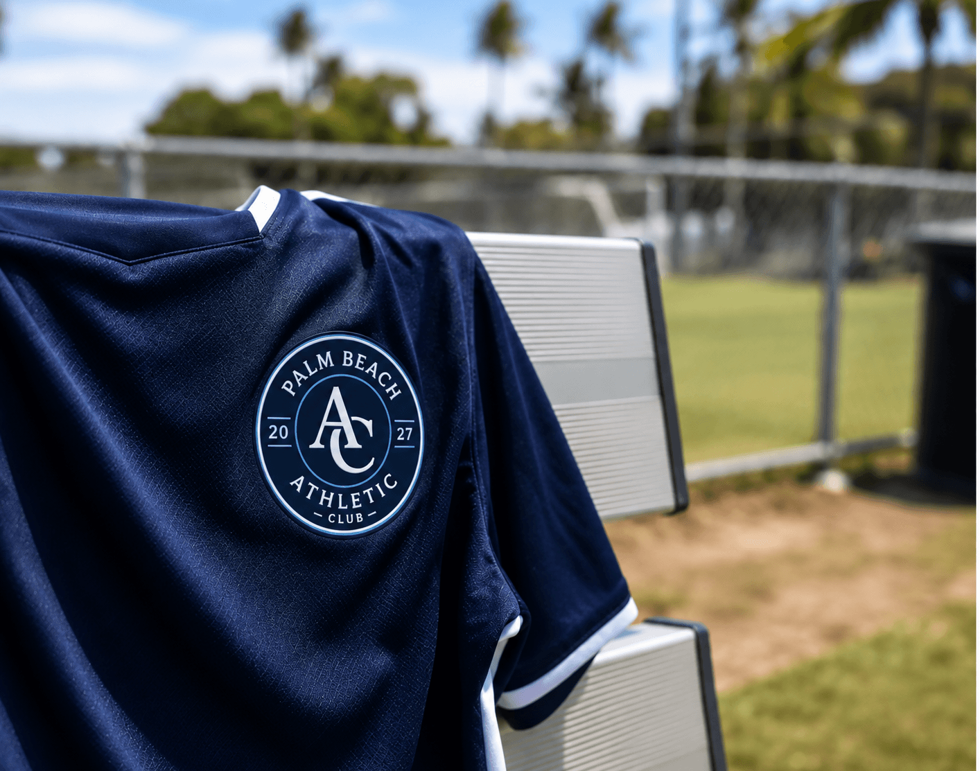 Palm Beach Athletic jersey featuring the club crest