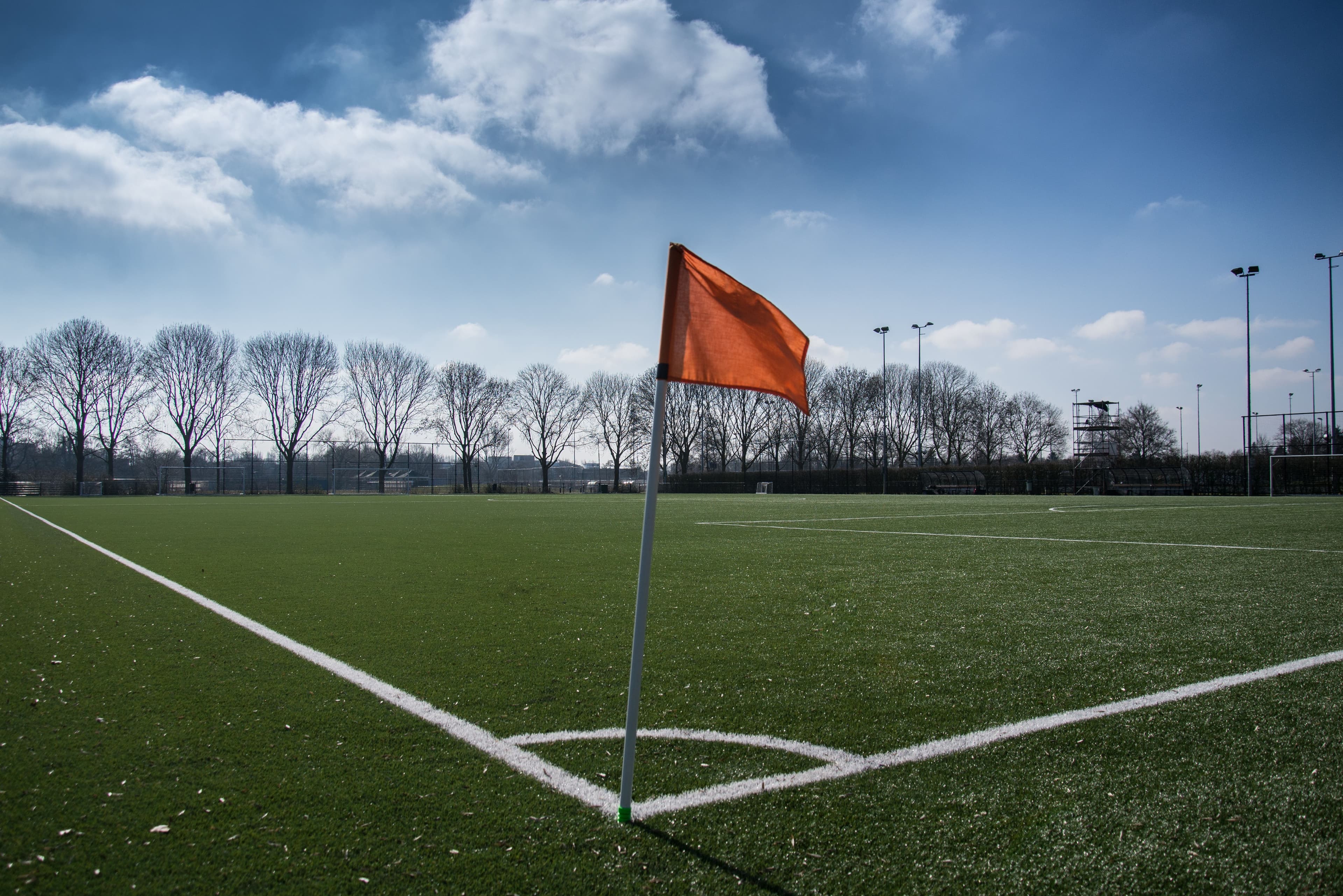 Recreational program on the pitch