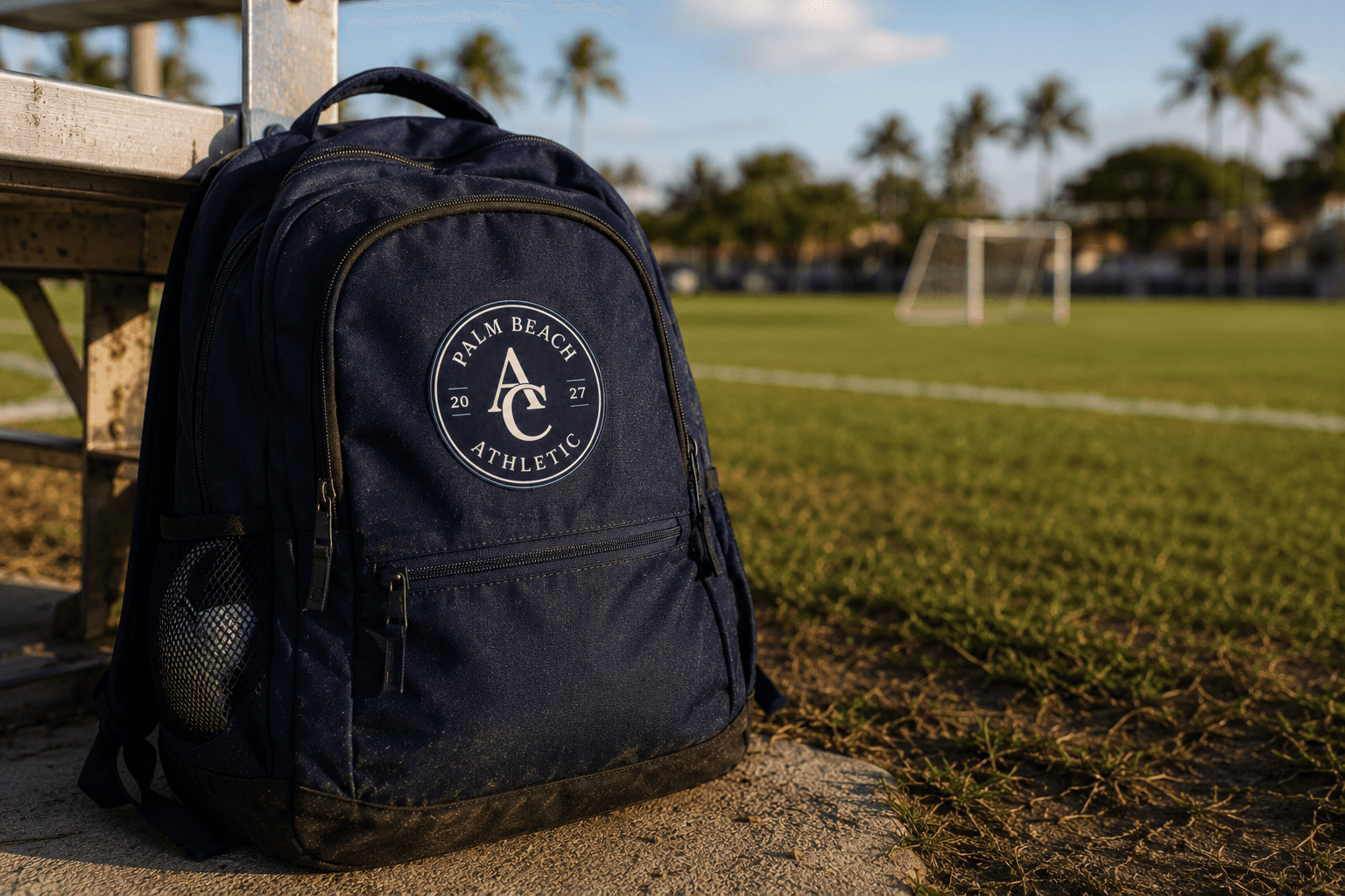 Palm Beach Athletic backpack ready courtside